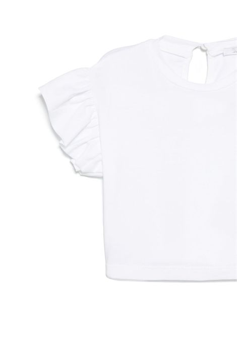 T-shirt con ruches U+E' BY MISS GRANT | UE1785FIORD